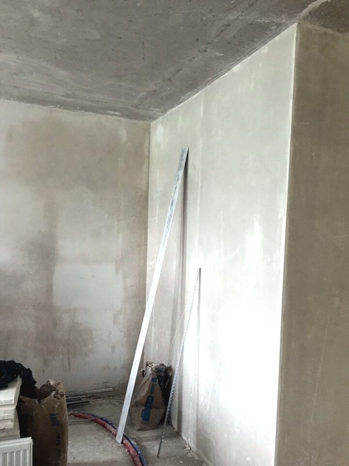 Оштукатуривание стен коттеджа в Нахабино